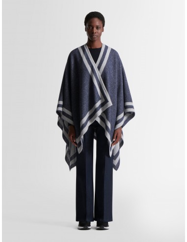 JACQUARD PONCHO 판초 Dans la société mordern