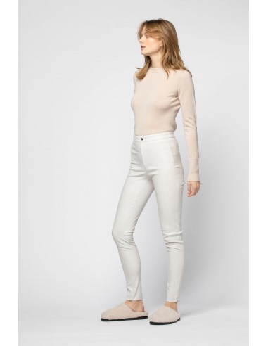 Legging en cuir BAYANE rembourrage situé sous